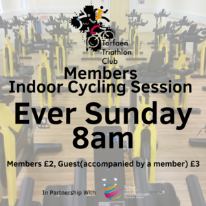 Weekly spin class promotion image